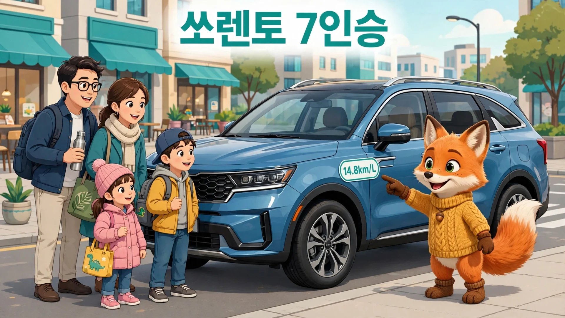기아 쏘렌토 7인승 안내