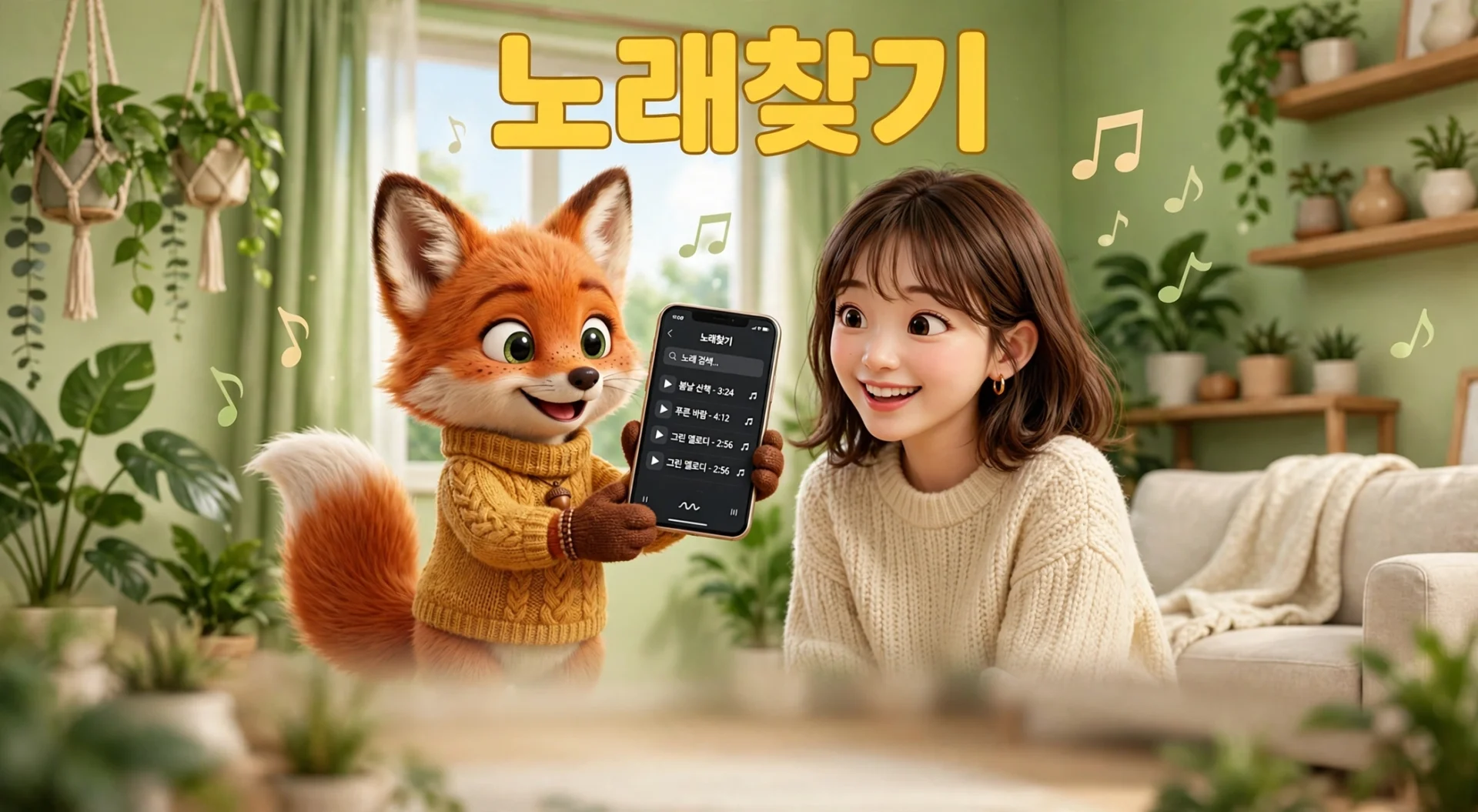 노래찾기 상황별 빠른 선택 안내