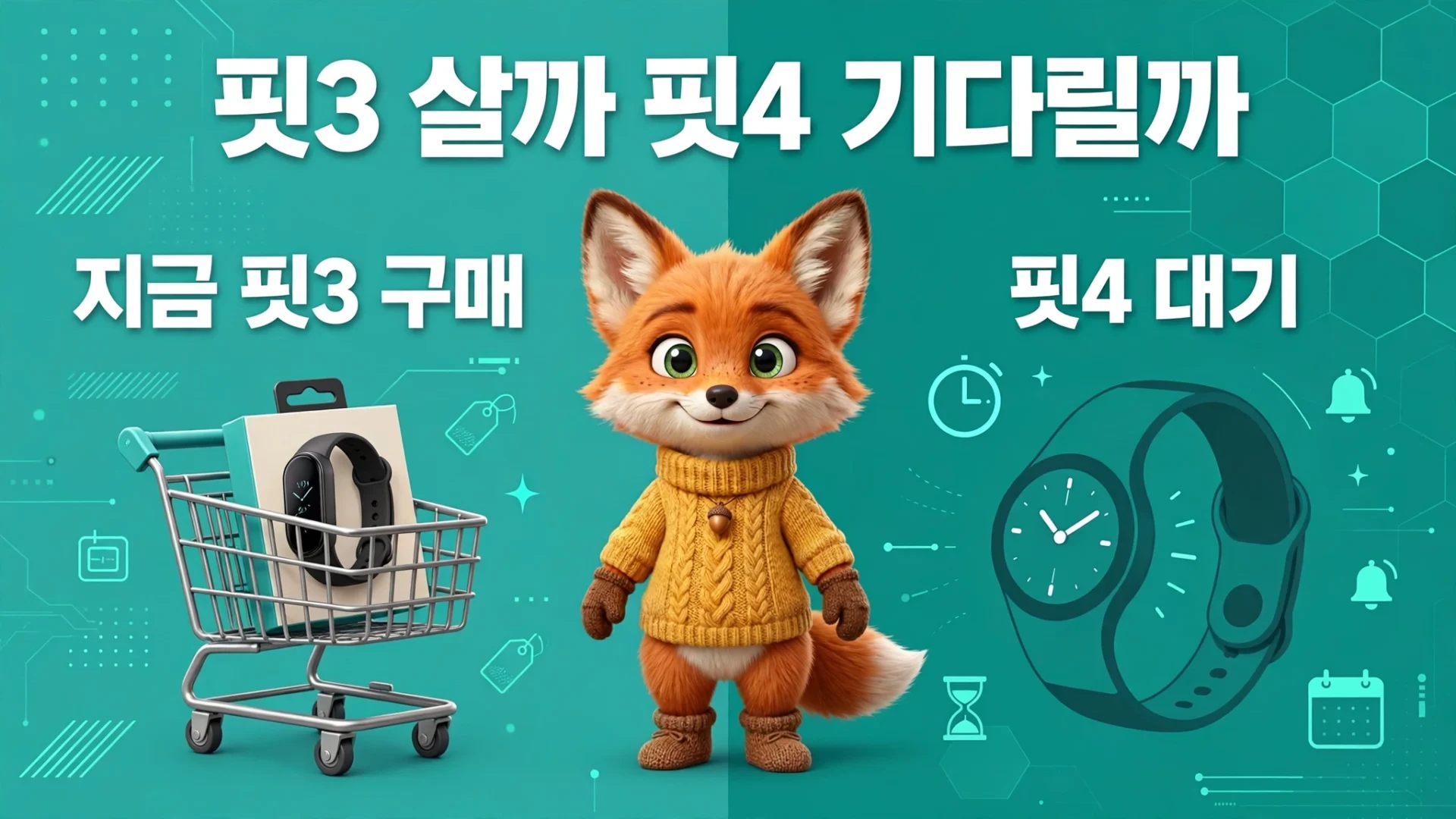 핏3 살까 핏4 기다릴까 — 지금 핏3 구매 vs 핏4 대기