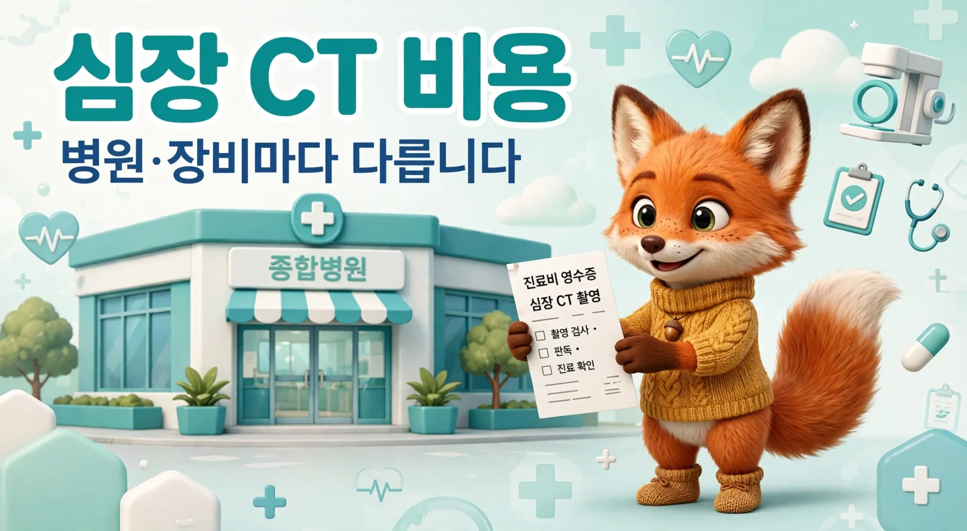 심장 CT 비용이 병원·장비마다 다른 이유