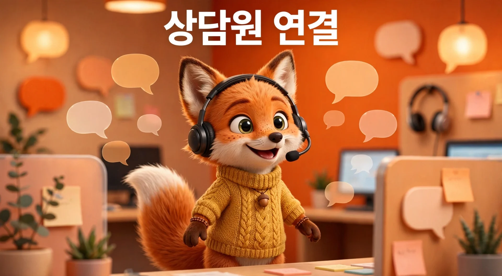 현대카드 고객센터 상담원 연결 안내 이미지