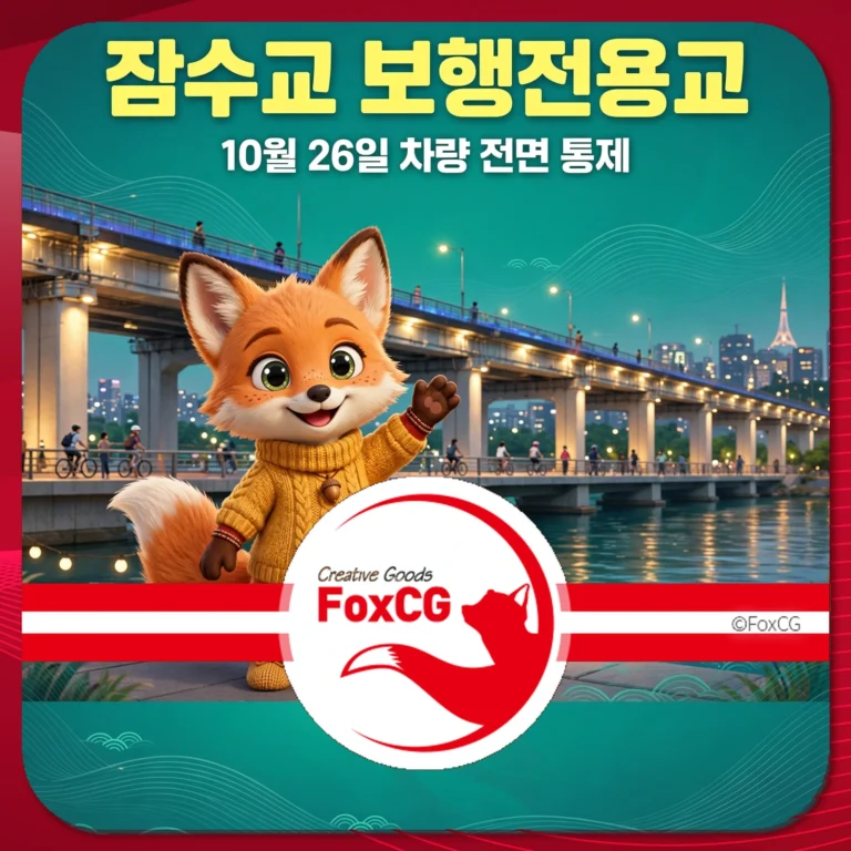 잠수교 보행전용교 전환 썸네일