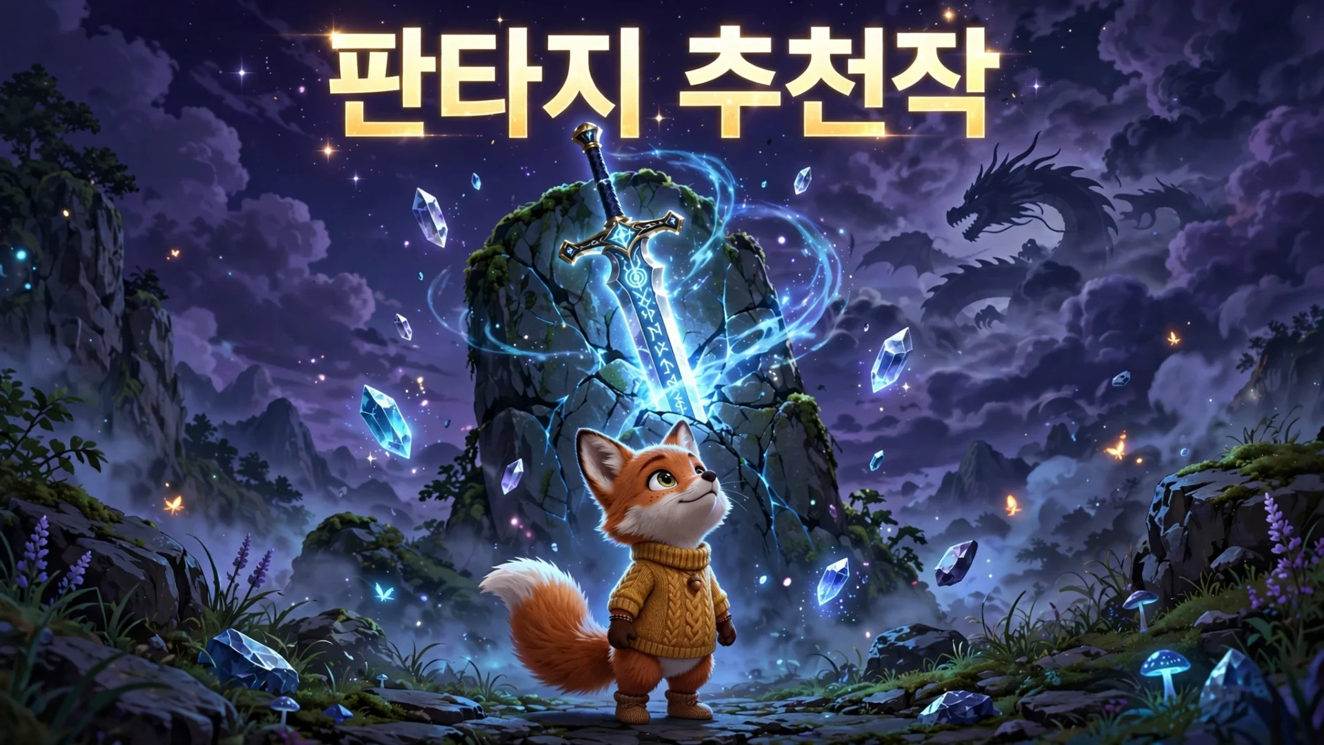 카카오웹툰 판타지 추천작 이미지
