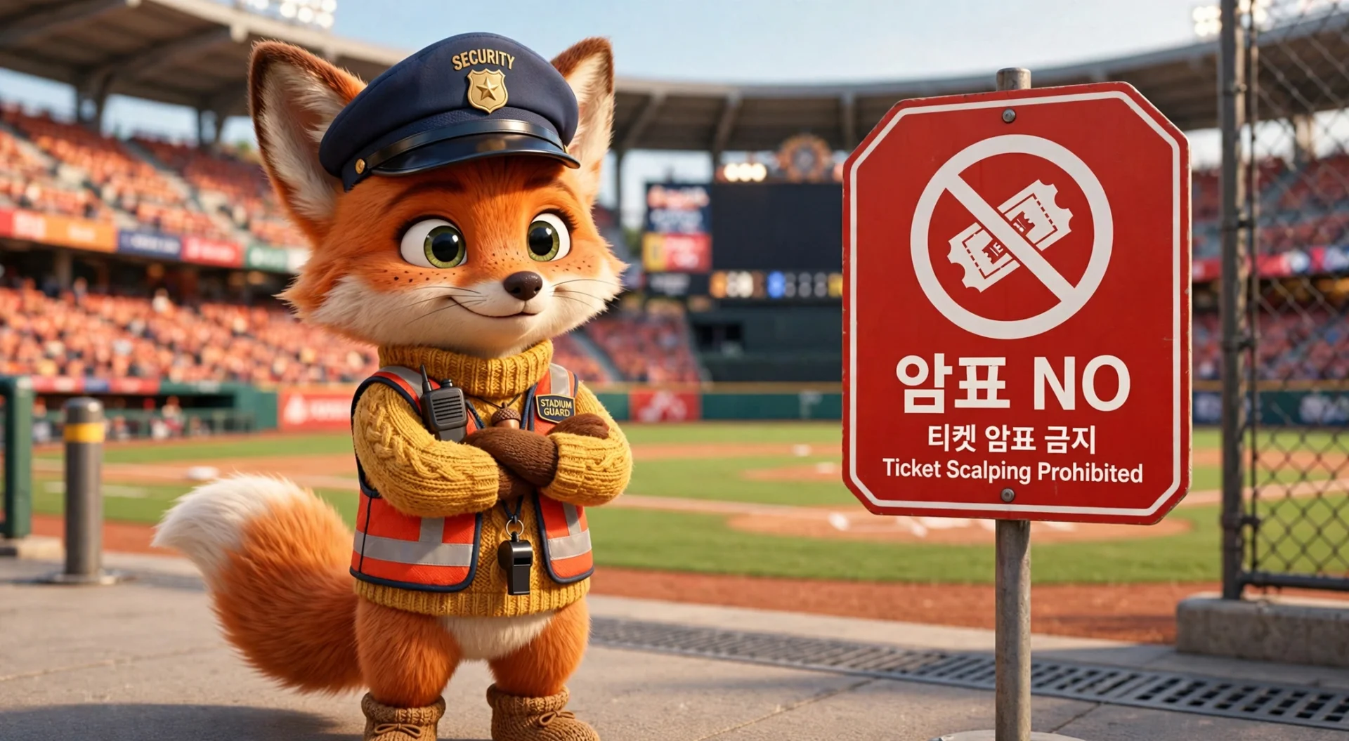 암표 거래 주의 경고 안내