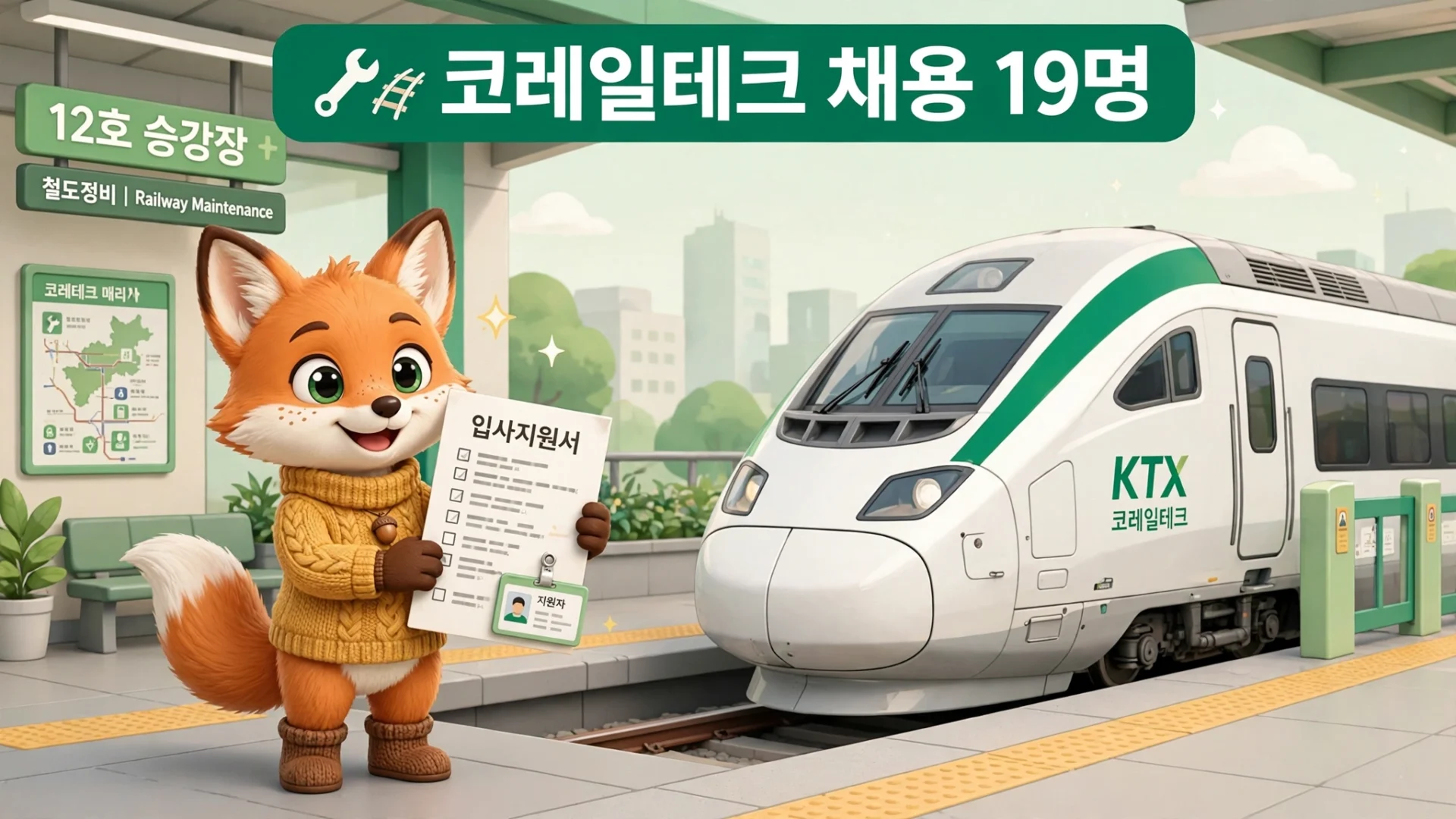 코레일테크 채용 19명 개요