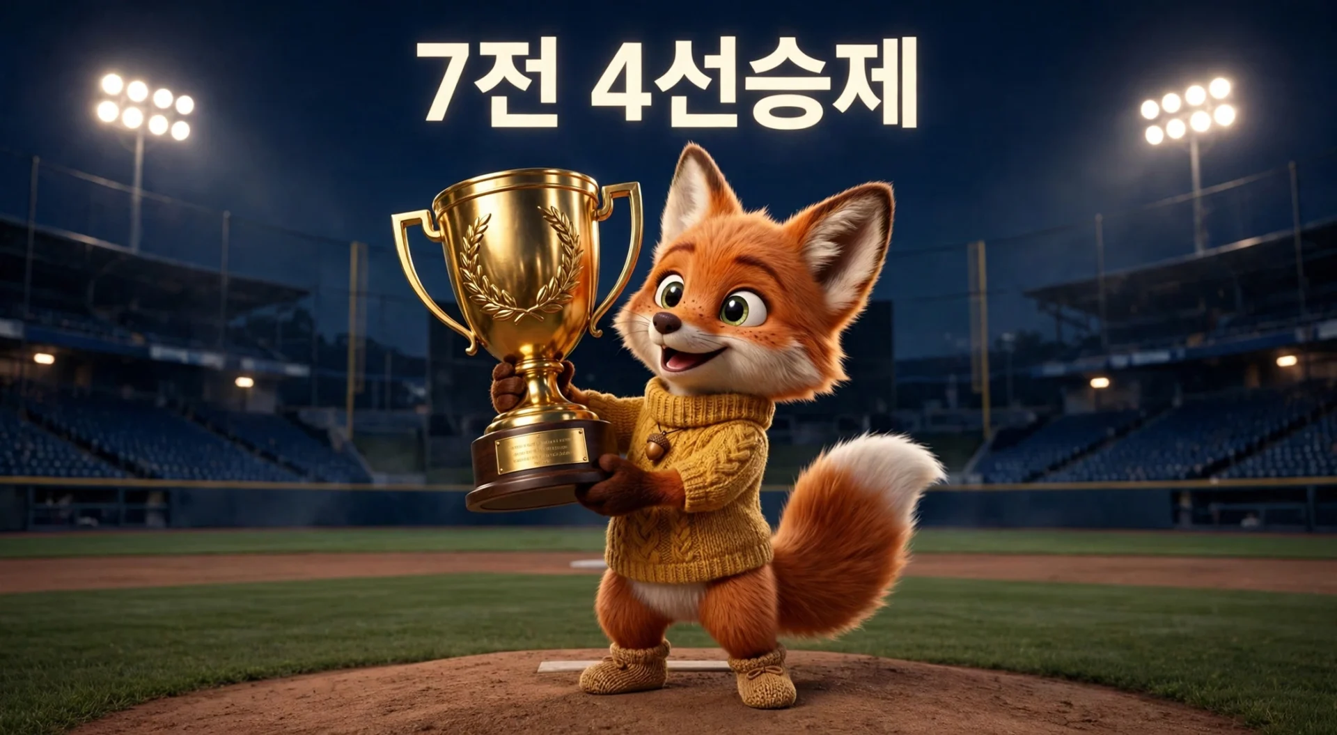 7전 4선승제 트로피