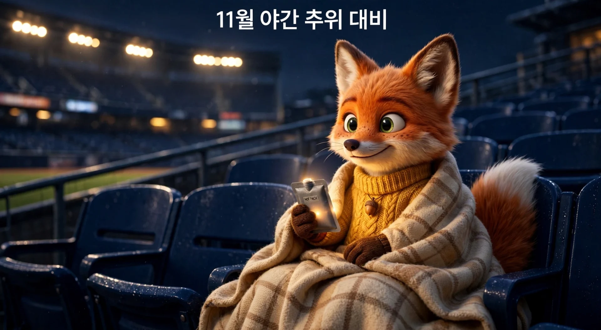 11월 야간 추위 대비