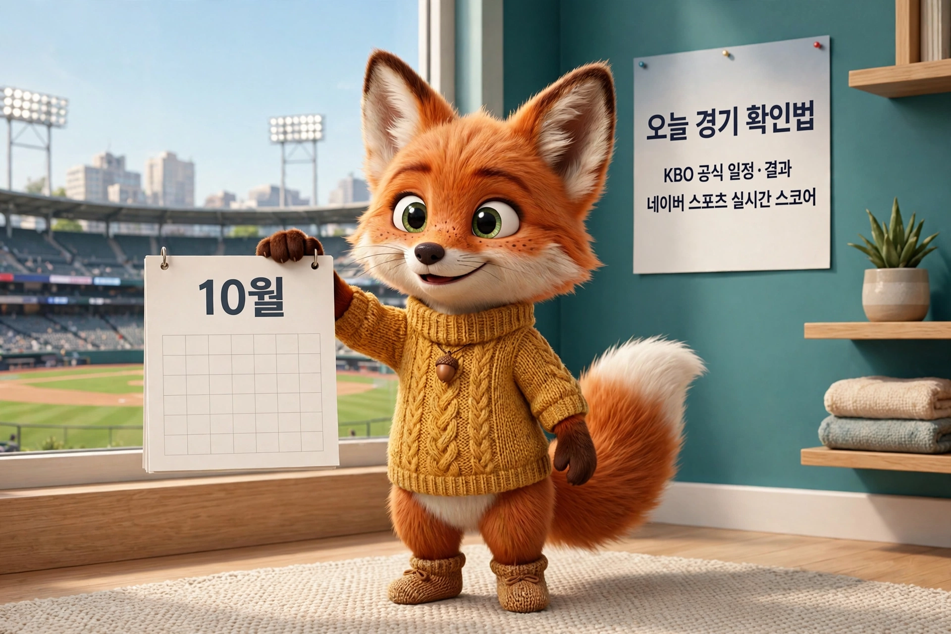 오늘 프로야구 경기 확인법 안내 이미지