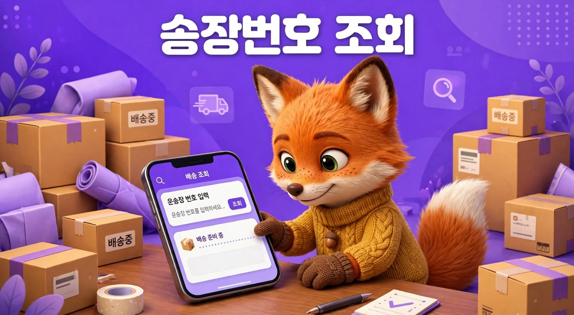 로젠택배 송장번호 조회