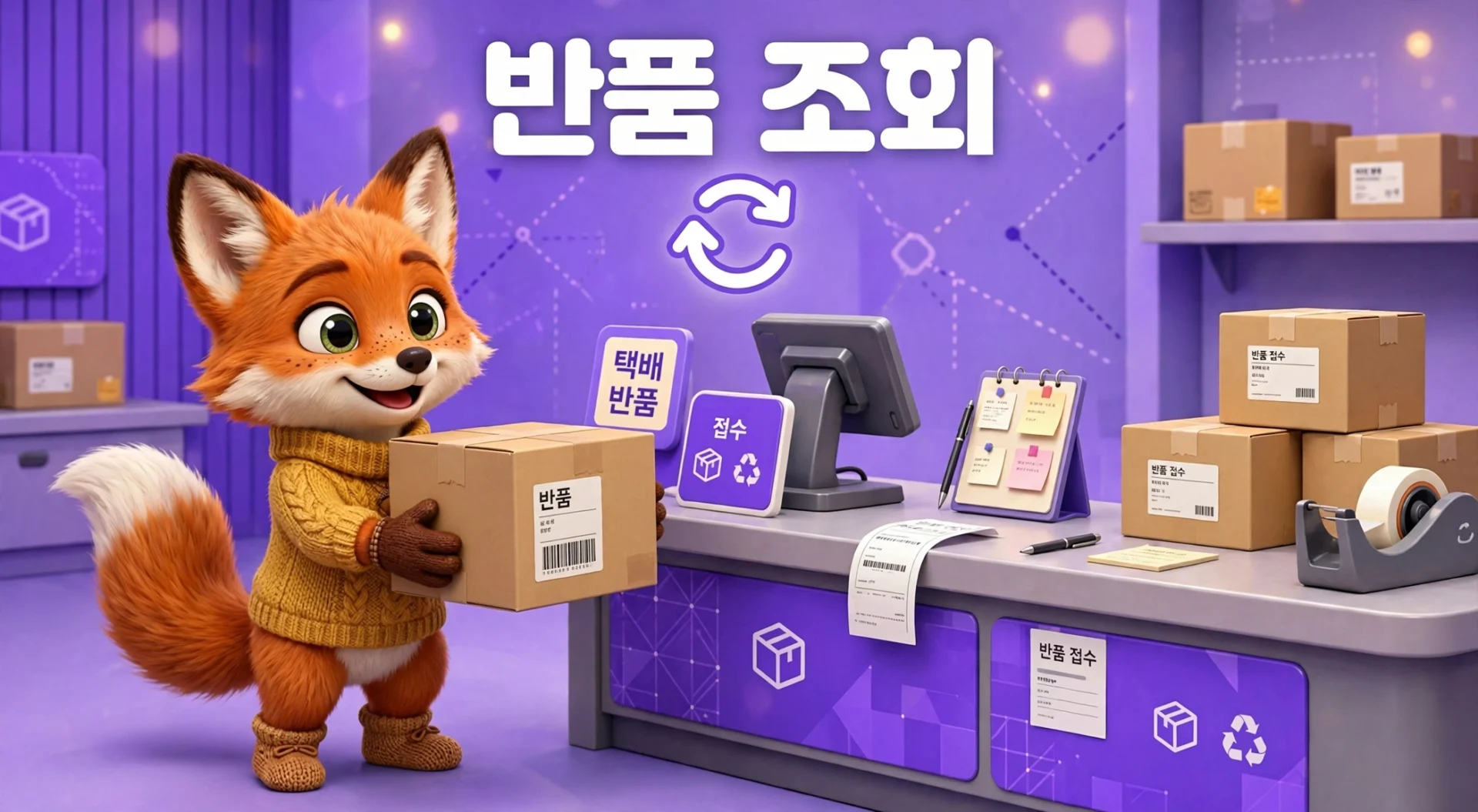 로젠택배 반품 조회