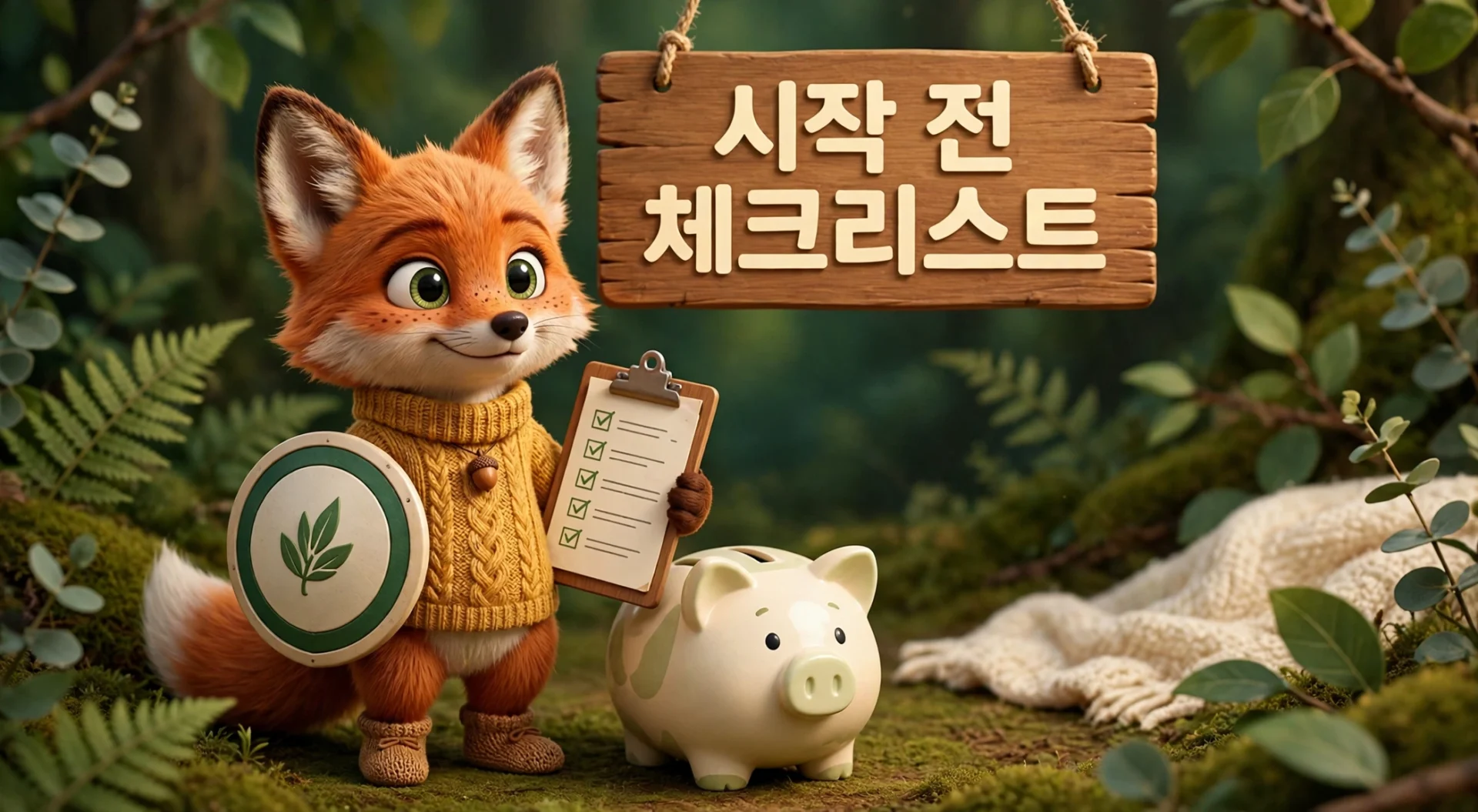 미래에셋증권 계좌개설 가이드: 시작 전 체크리스트 안내 일러스트
