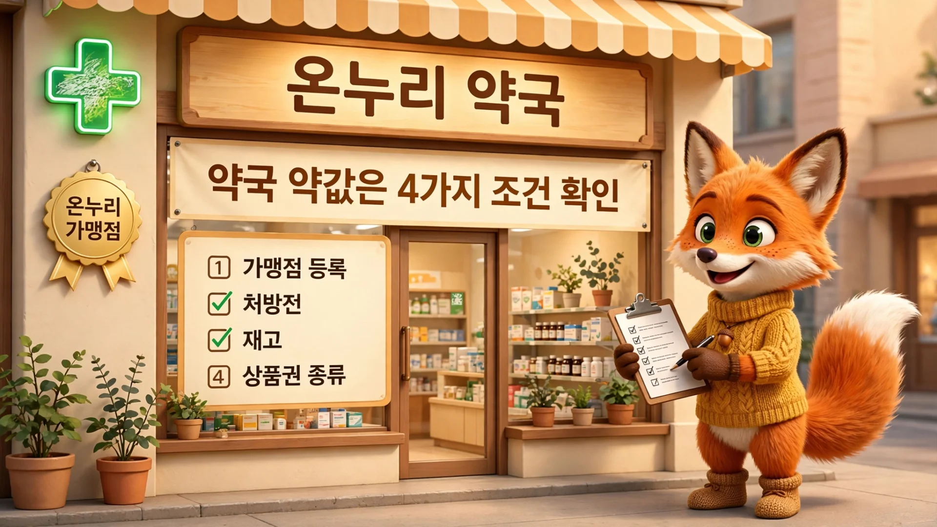 약국 약값 결제 4가지 조건 — 가맹점 등록, 처방전, 재고, 상품권 종류