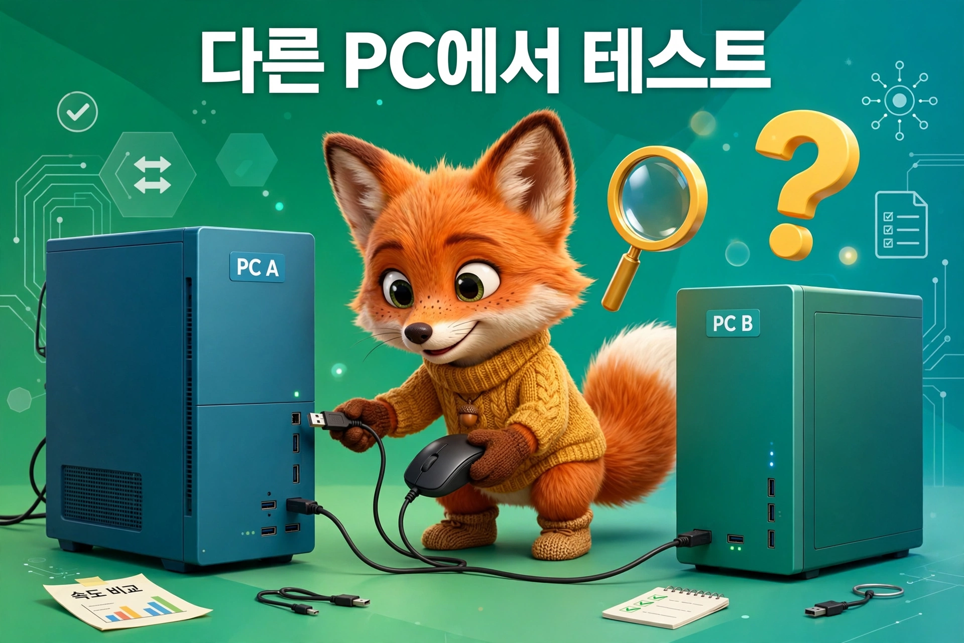 마우스 휠 볼륨 조절 하드웨어 판별 — 다른 PC에서 테스트