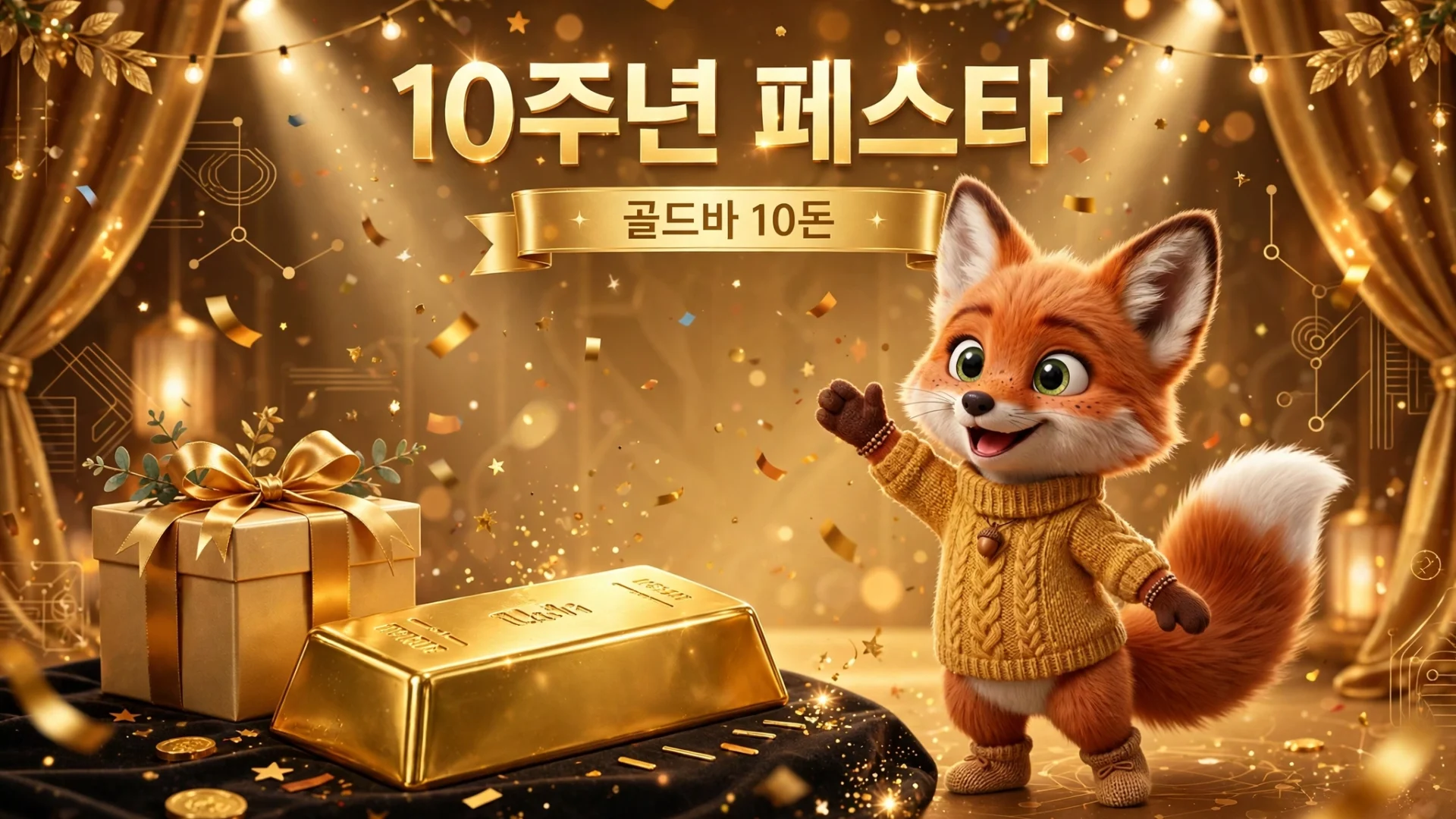 올원뱅크 10주년 페스타 경품 안내 이미지