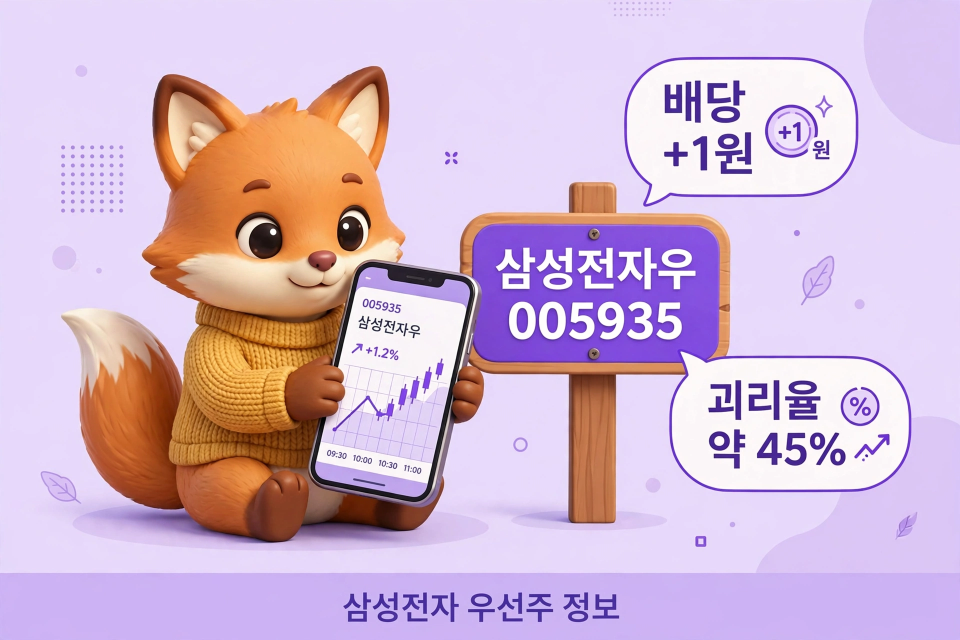삼성전자 우선주 005935 특징