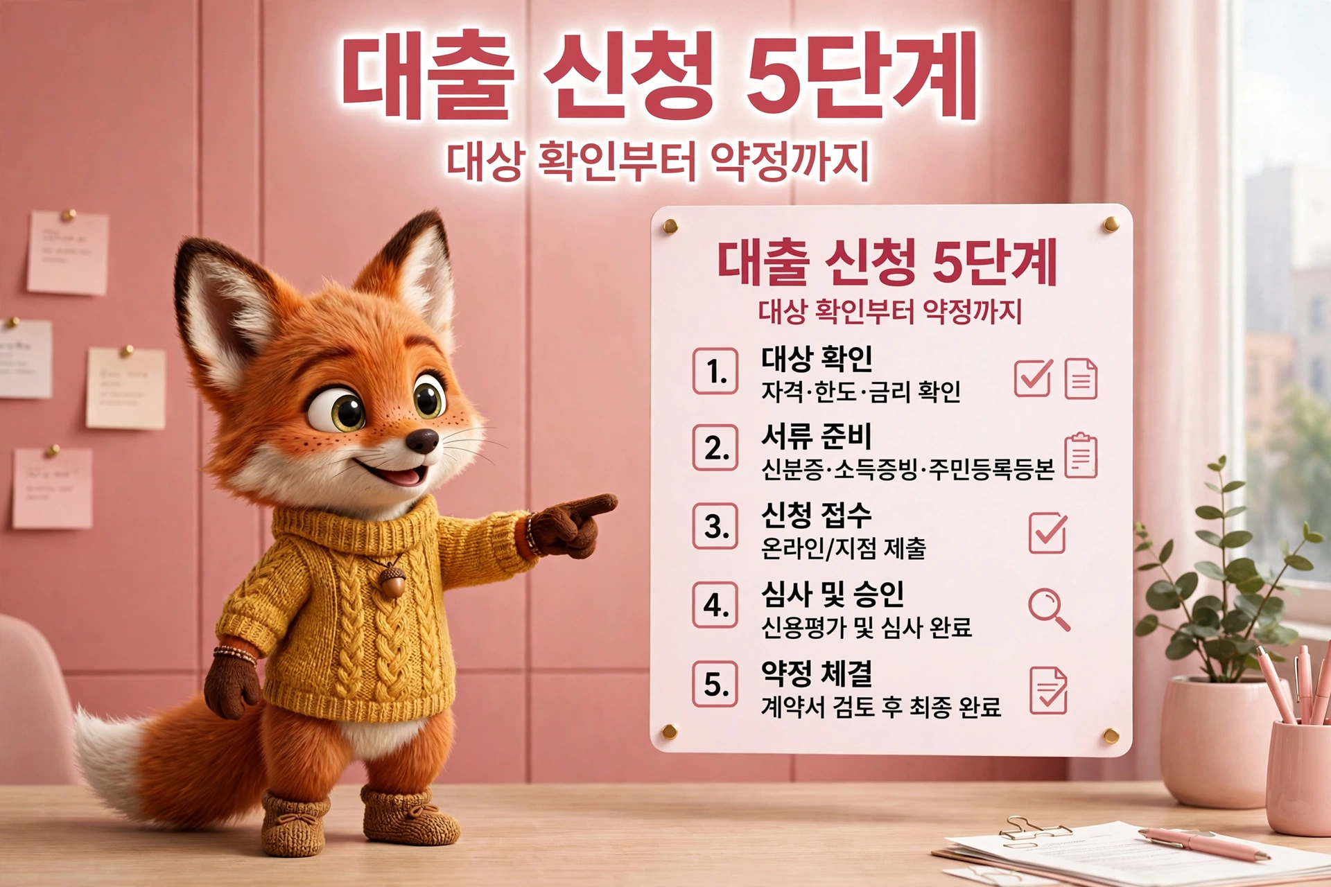 삼성미소금융재단 대출 신청 방법 5단계