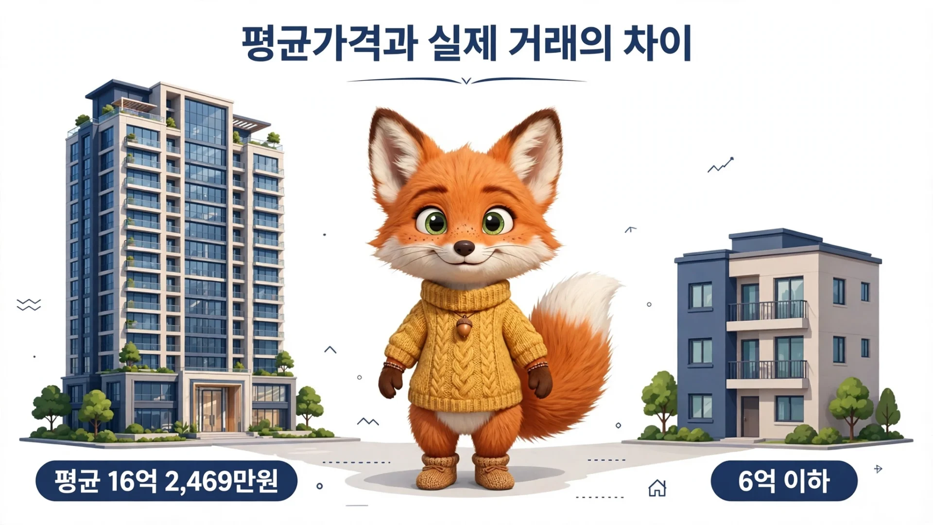 서울 아파트 평균 매매가격 16억 2469만원과 6억 이하 시장