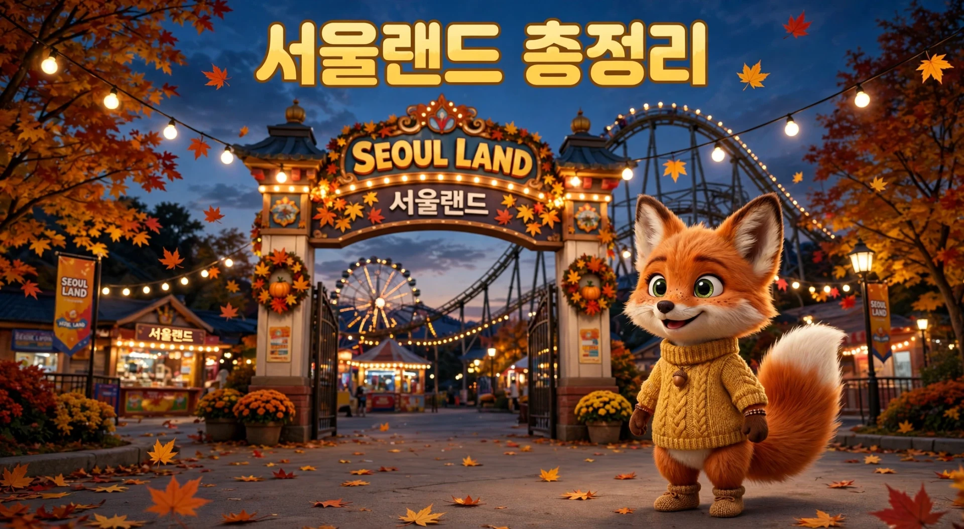 서울랜드 자유이용권 할인 개요