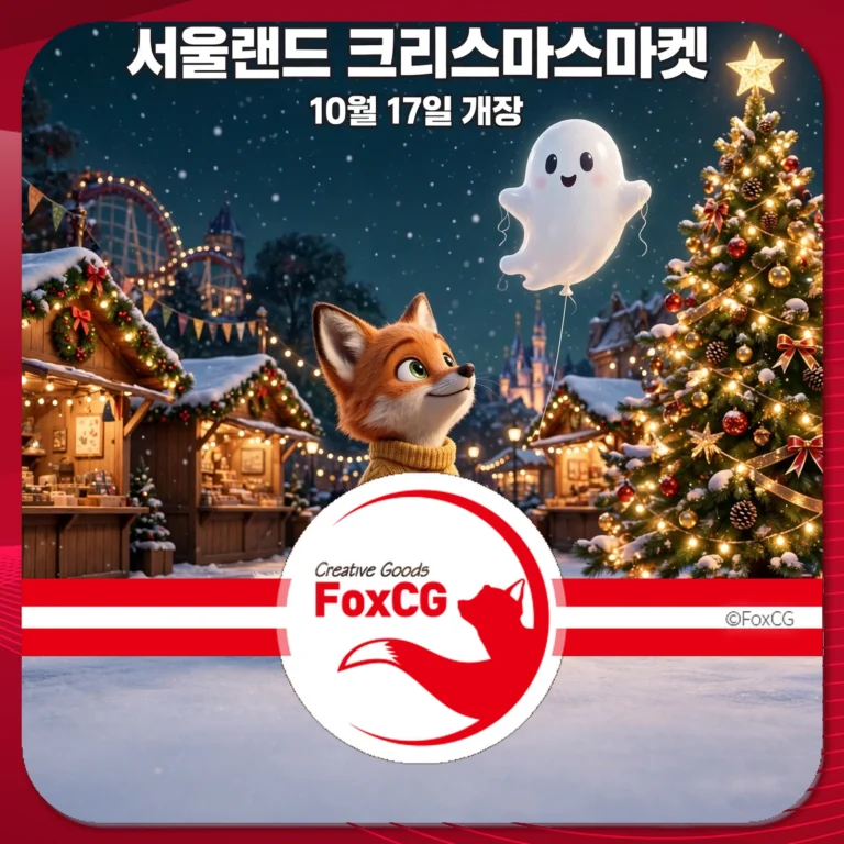 서울랜드 크리스마스마켓 썸네일 — 10월 17일 개장