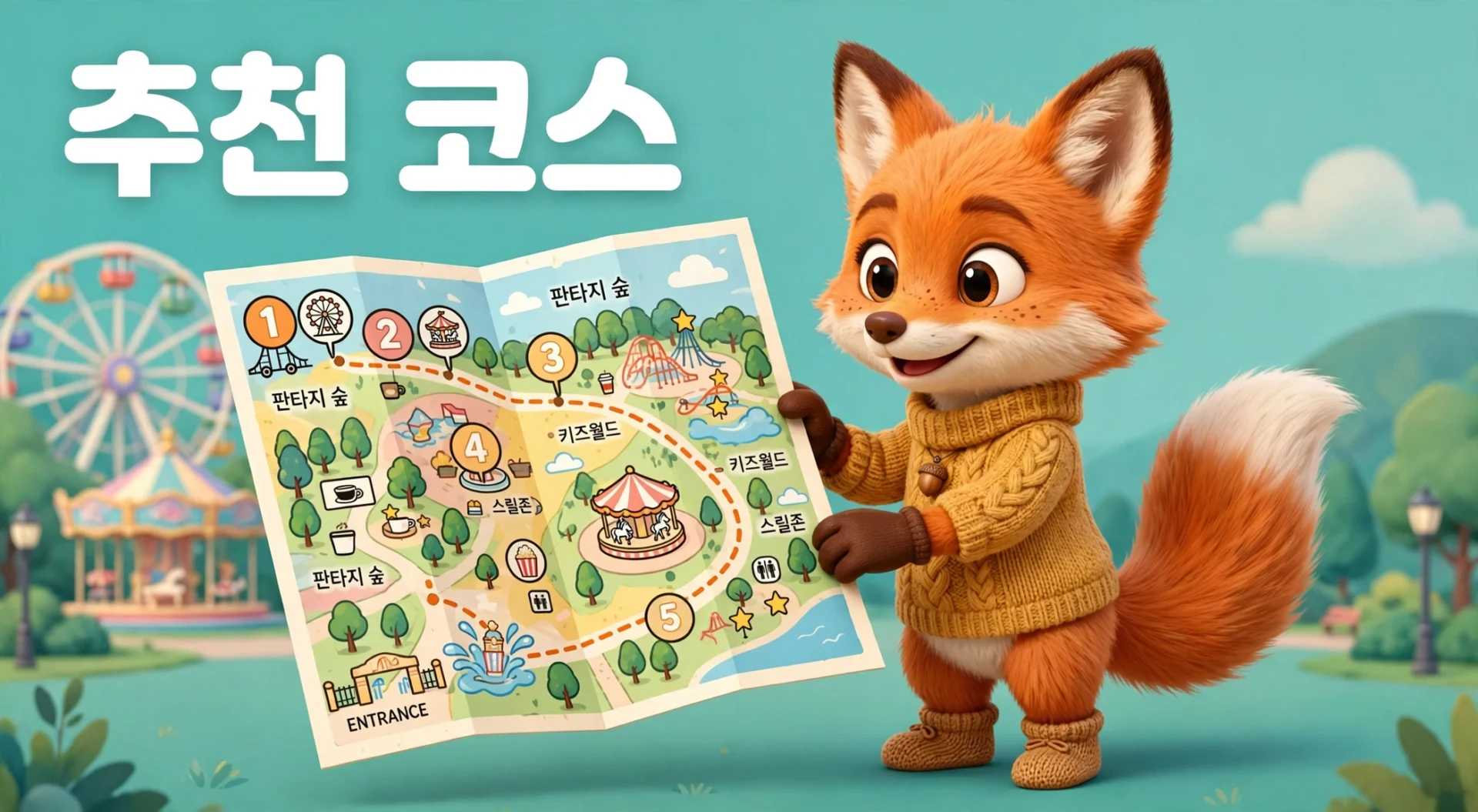 서울랜드 놀이기구 추천 코스 안내