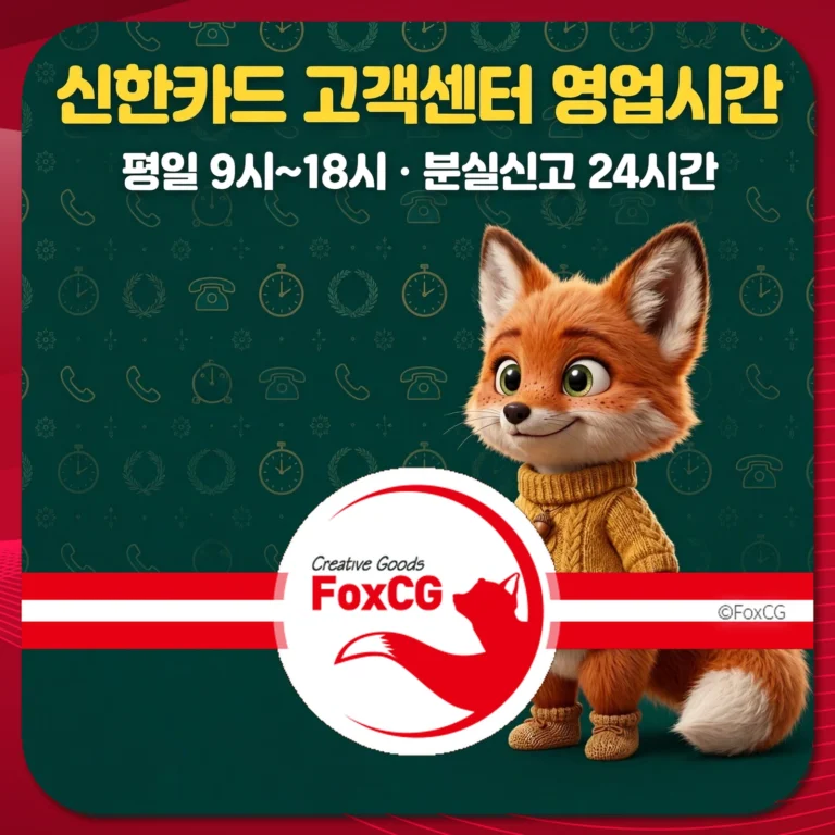 신한카드 고객센터 영업시간 썸네일