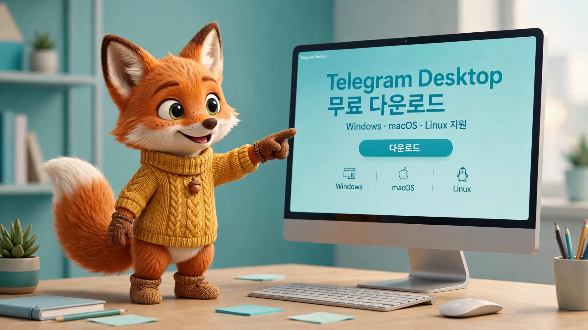 텔레그램 PC버전 공식 다운로드 페이지 안내