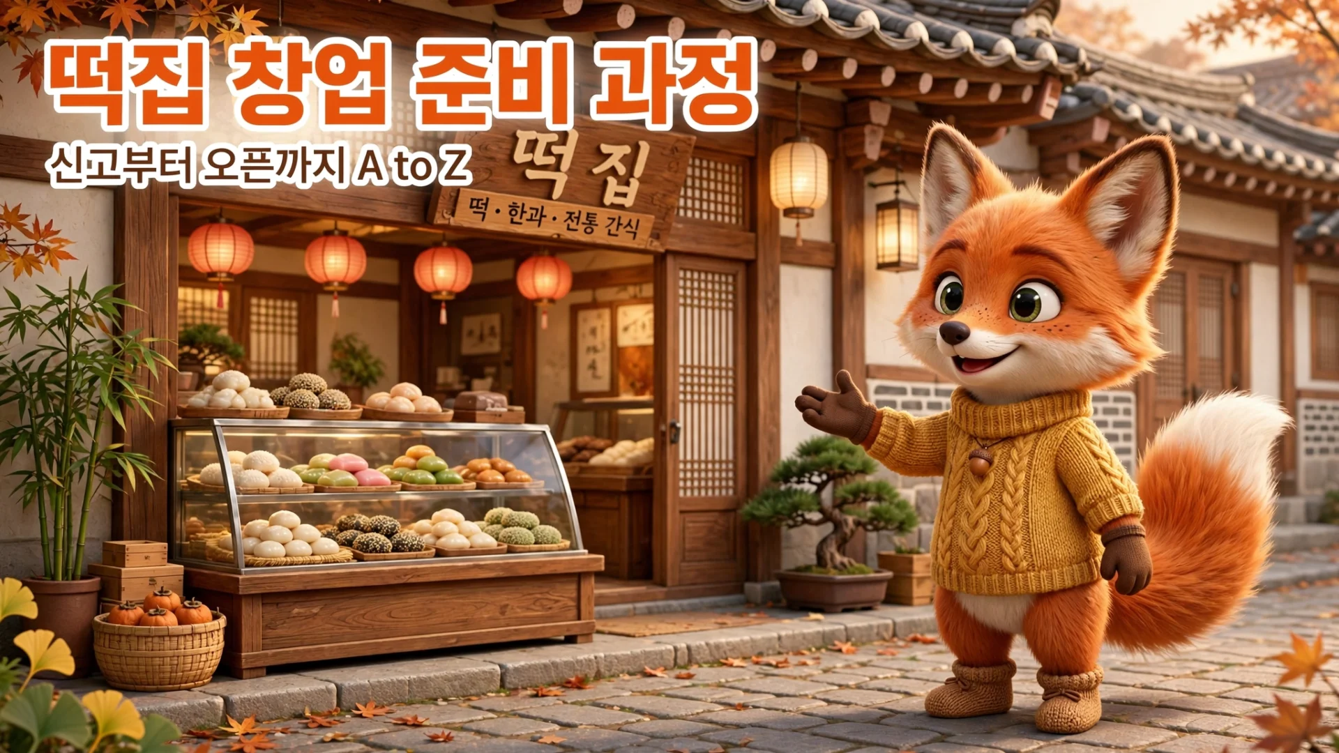 떡집 창업 준비 과정 안내