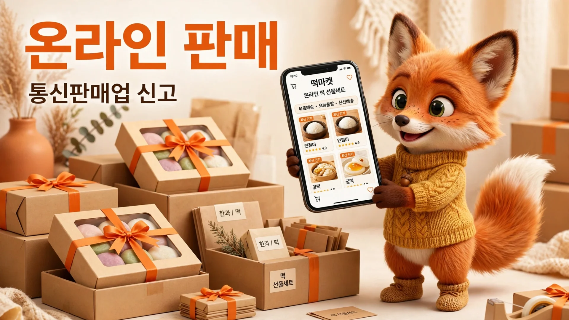 온라인 판매 통신판매업 신고