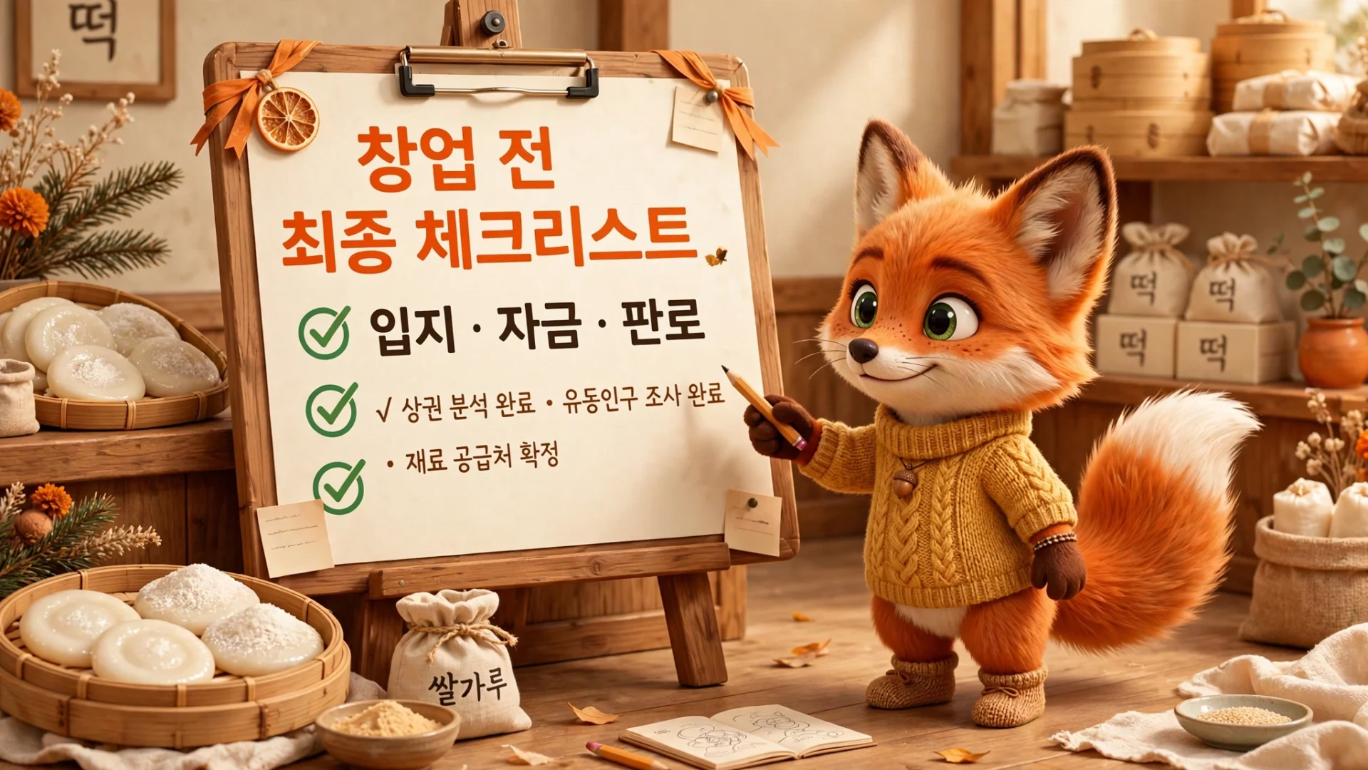 창업 전 최종 체크리스트