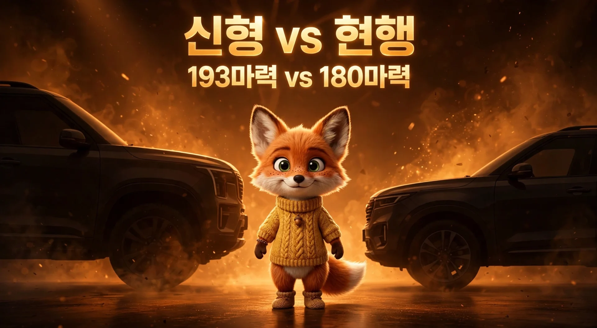 신형 vs 현행 투싼 비교