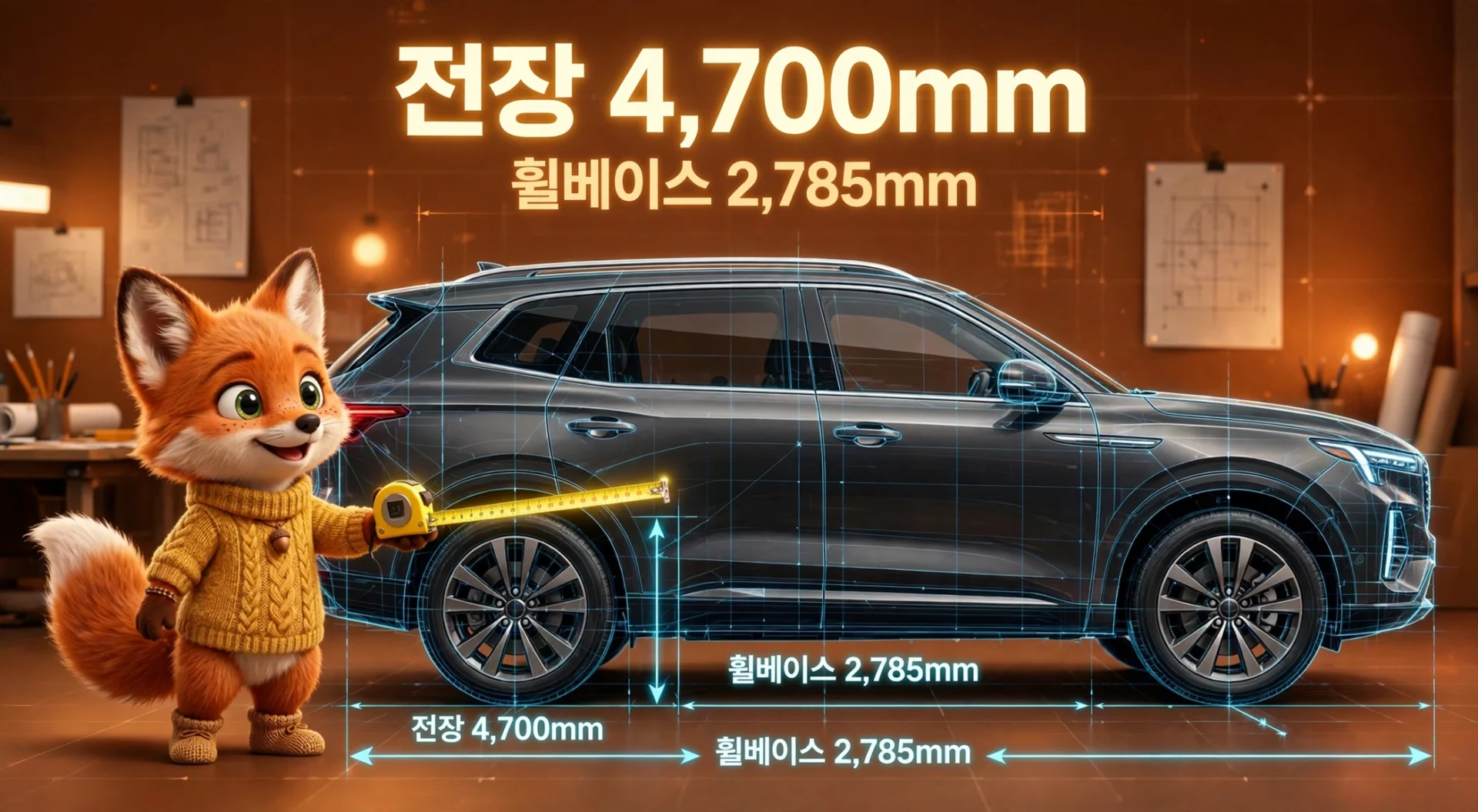신형 투싼 차체 크기