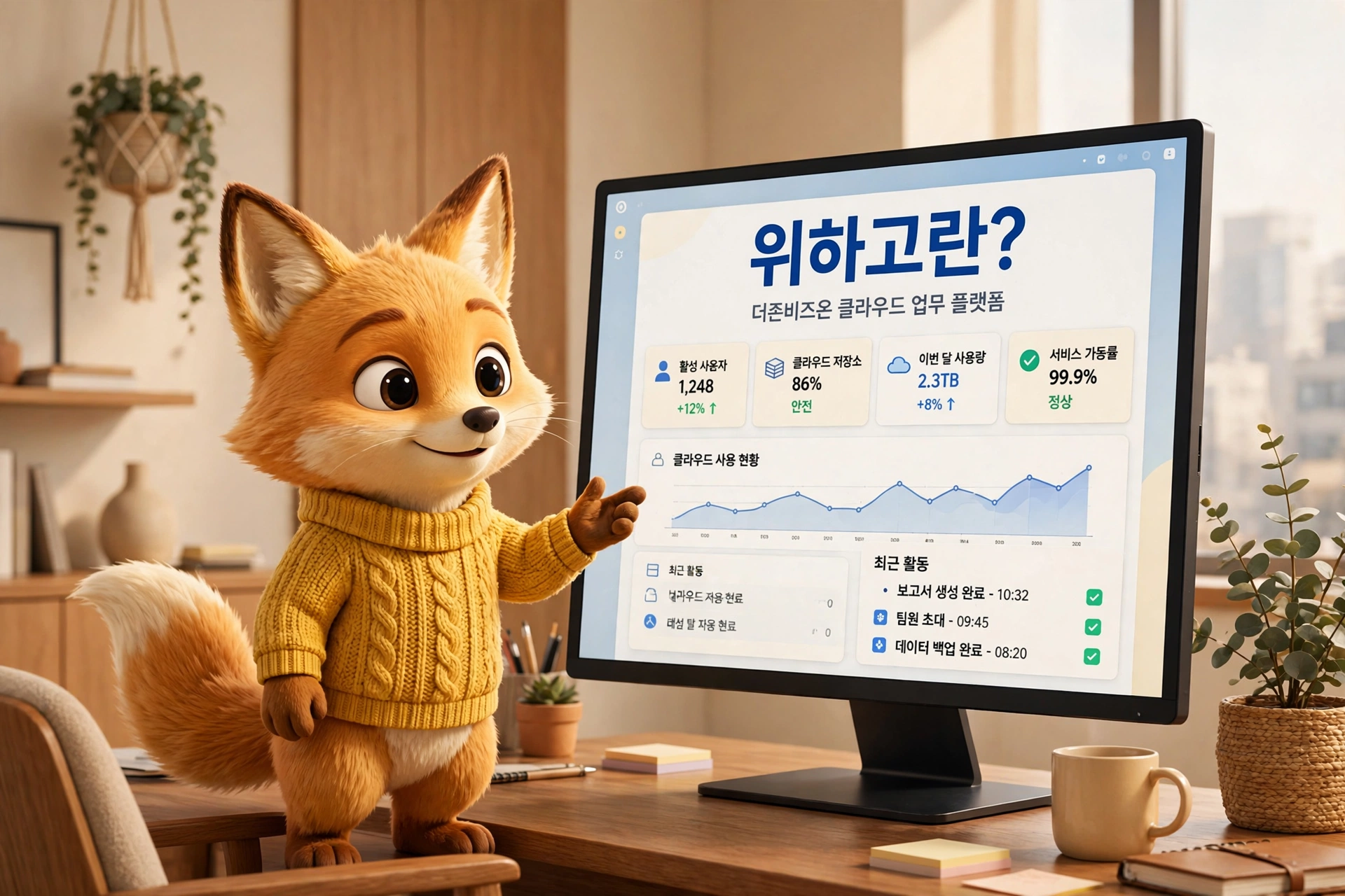 더존 위하고 클라우드 업무 플랫폼 안내