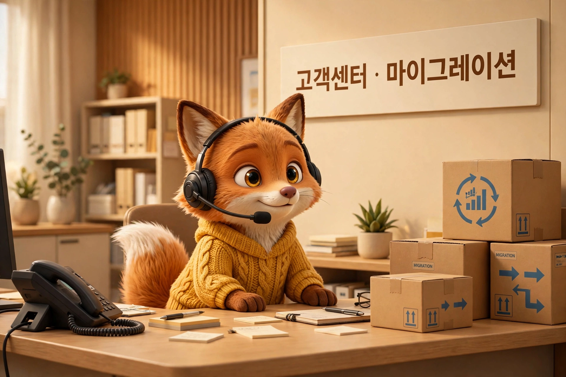 위하고 고객센터 마이그레이션 안내
