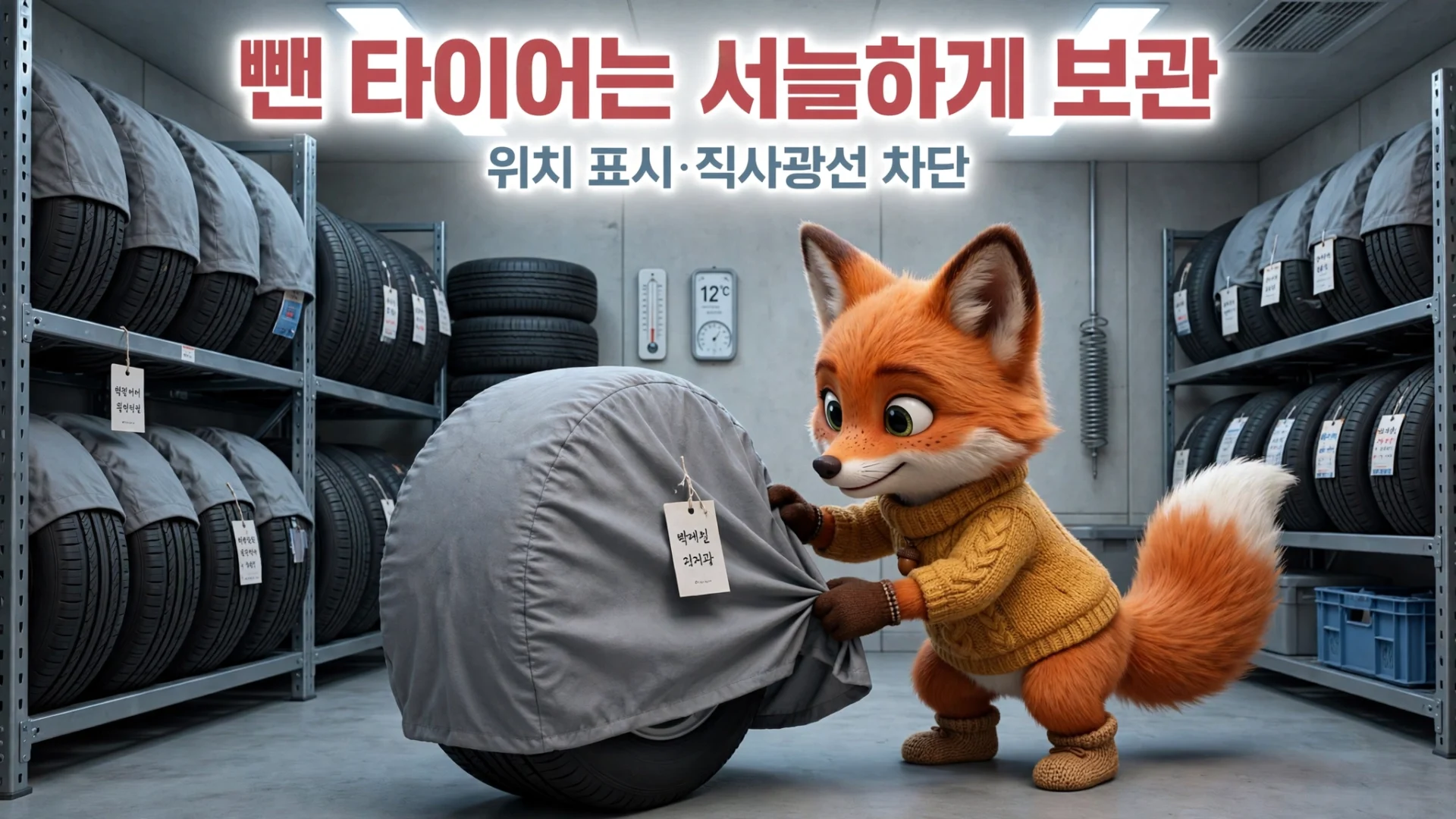 타이어 보관 방법