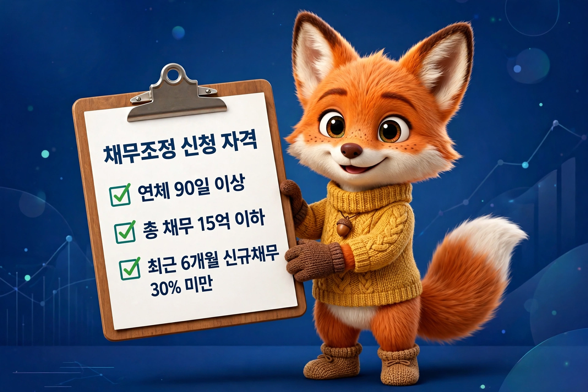 개인워크아웃 신청 자격 안내