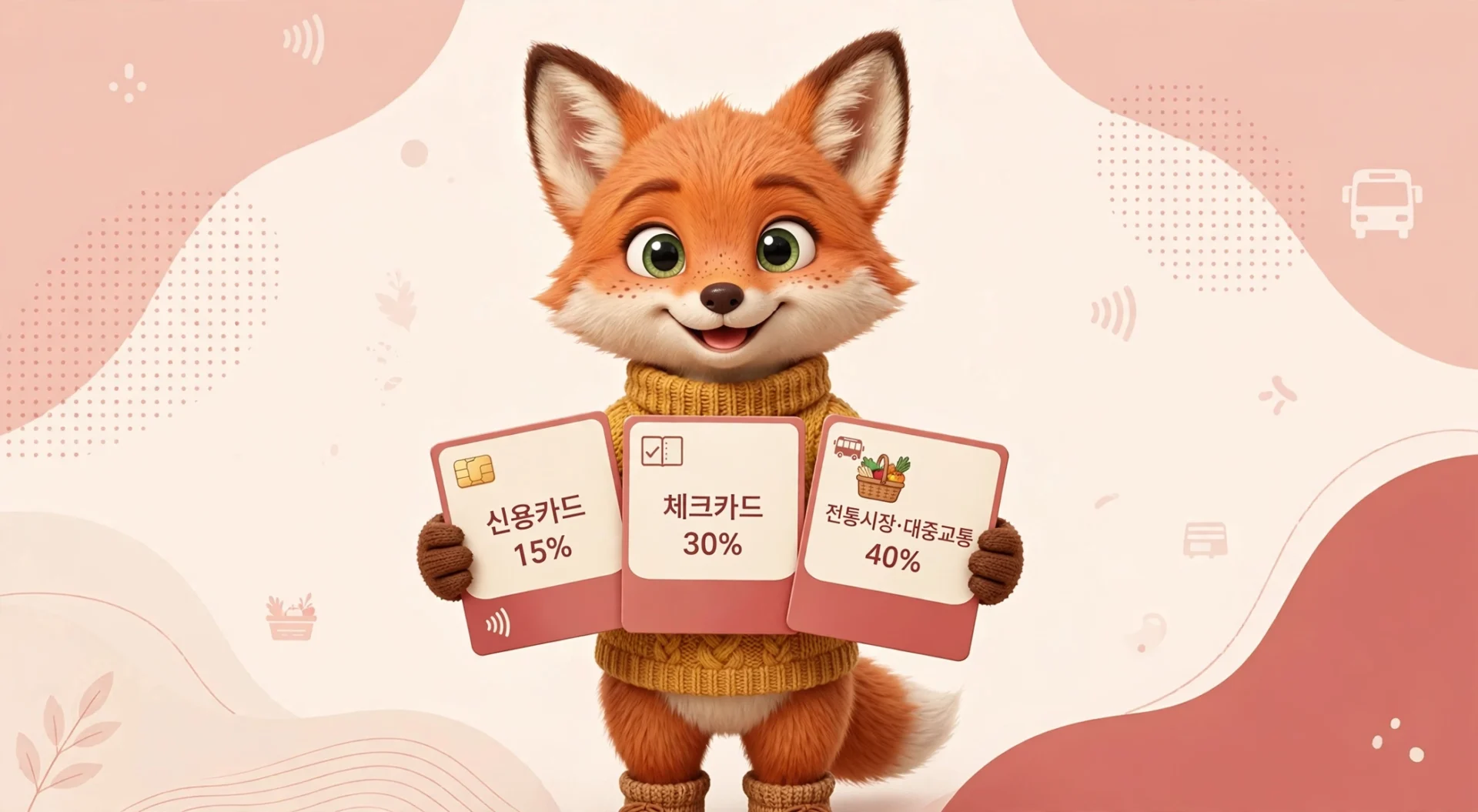신용카드·체크카드 소득공제율 비교