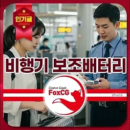 비행기 보조배터리 휴대 방법 - 배터리 기내 반입 규정