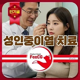 성인중이염 치료 증상 급성 중이염 원인 알아보기