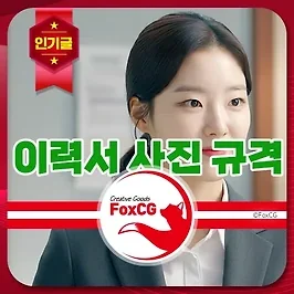 이력서 사진 규격 규정, 사이즈, 해상도 알아보기 - 셀카는?